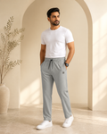 Premium Stretch Trouser – Steel Grey